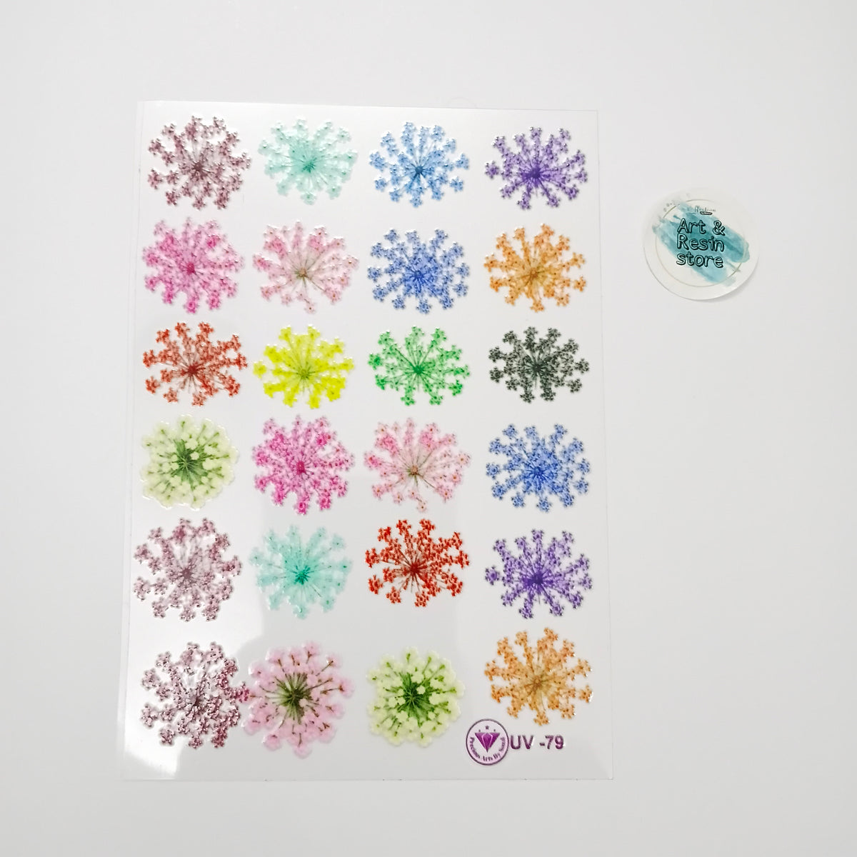 Mixed Pollen Flower UV DTF stickers