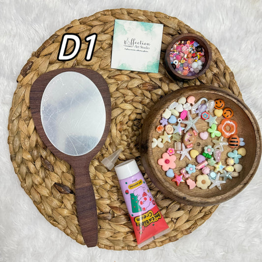 Decoden Art DIY kit- Mdfbase with mirror