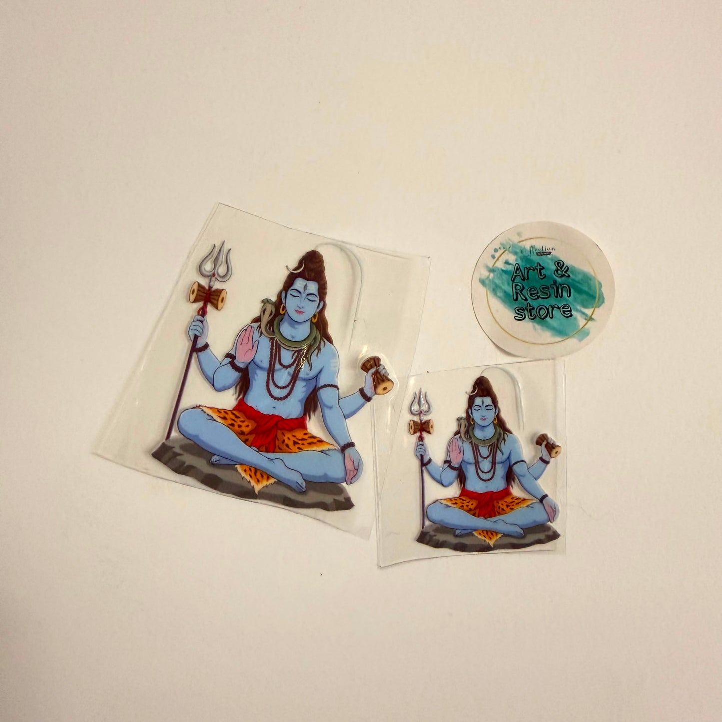 UV DTF stickers - Shiv Ji