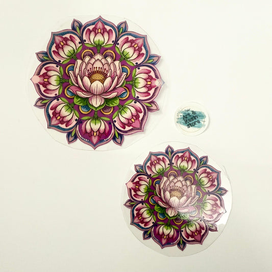 Mandala DTF stickers  - D4