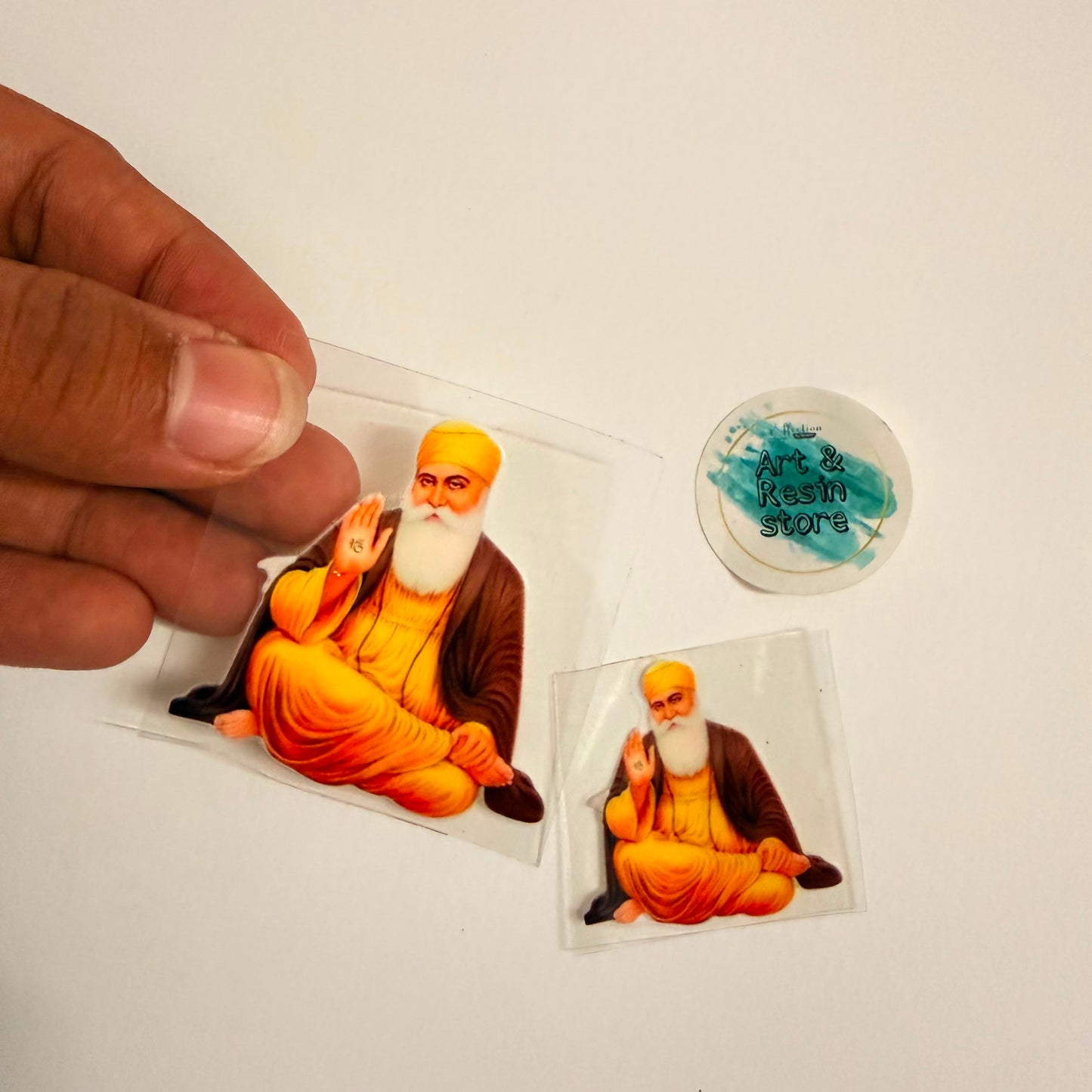 UV DTF stickers - Gurunanak Ji