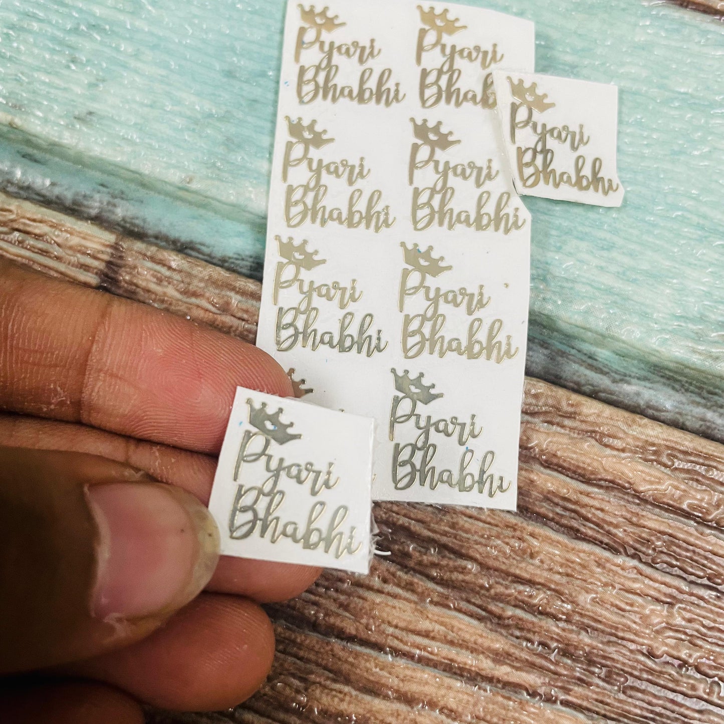 Pyari Bhabhi Metal sticker