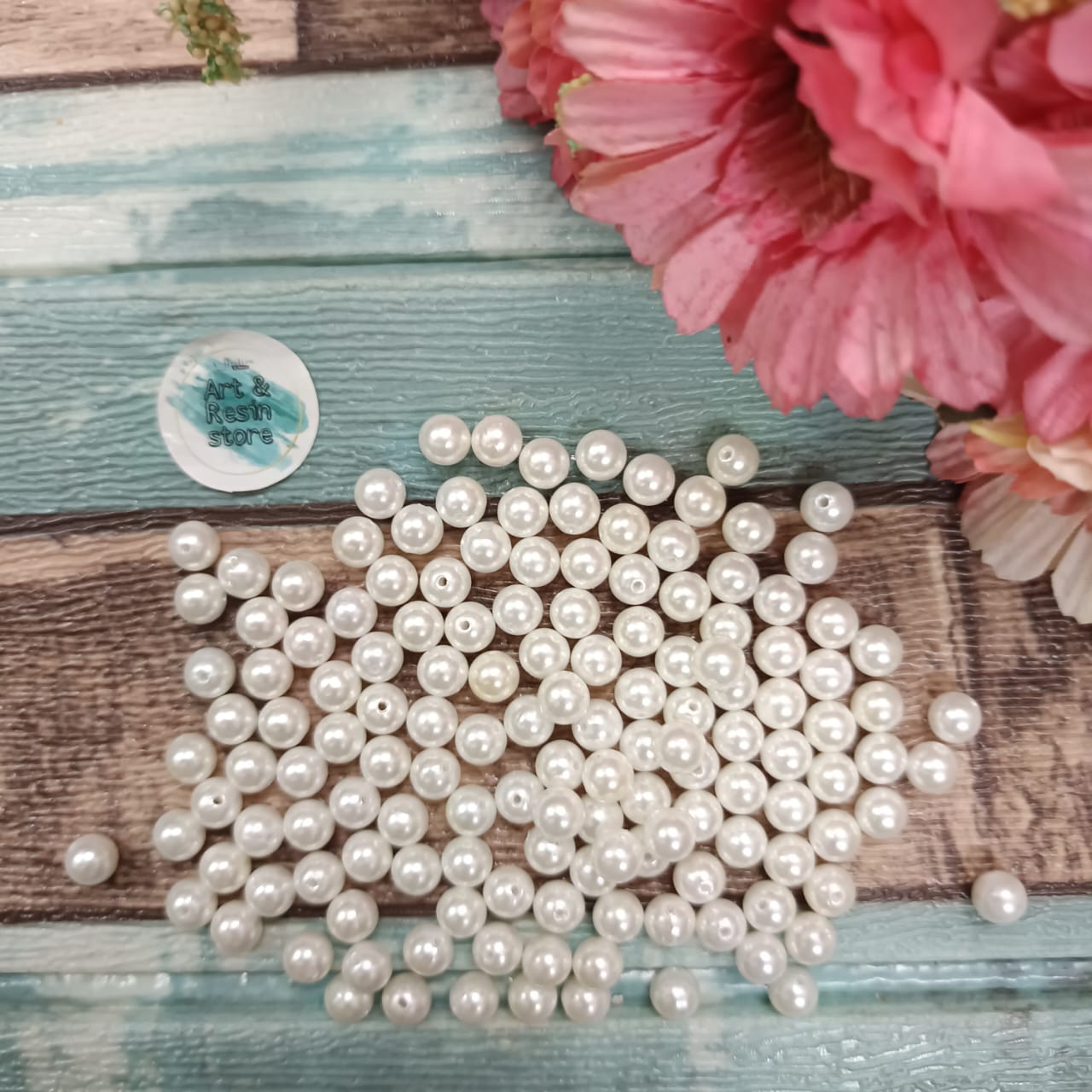 White Pearl Beads