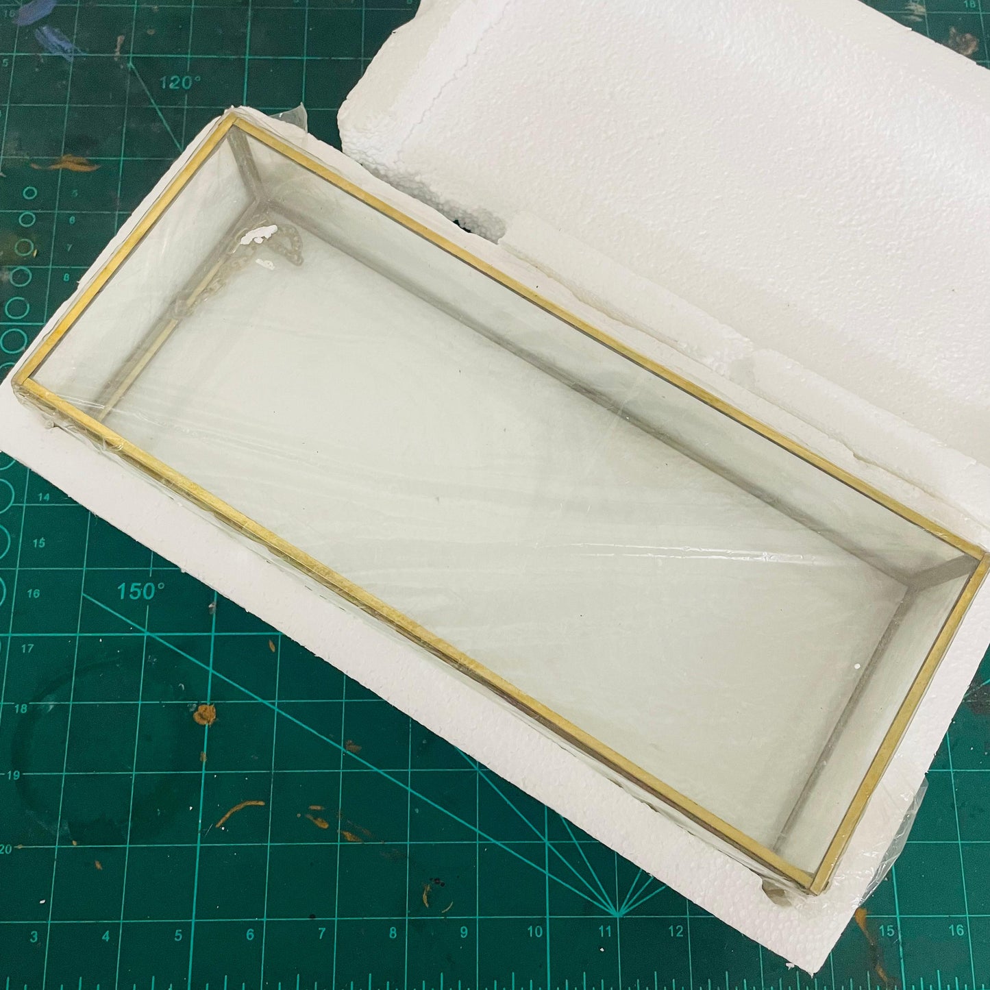 Vintage Glass Box