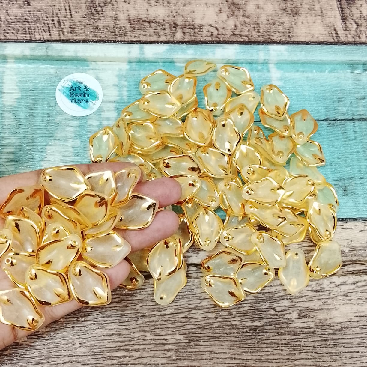 Artificial Flower Petals- Golden